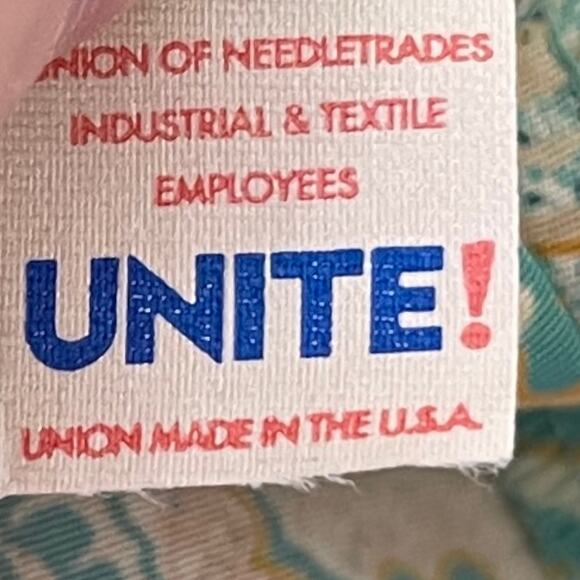 90s BROWNSTONE STUDIO Vintage Paisley Mixed Media Button Up - Picture 11 of 13